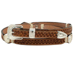 Stamp Leather Rawhide Concho Hatband